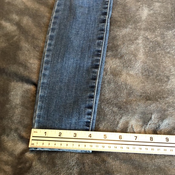 Women’s size 26 Jessica Simpson curvy high rise skinny blue jeans - Picture 4 of 12